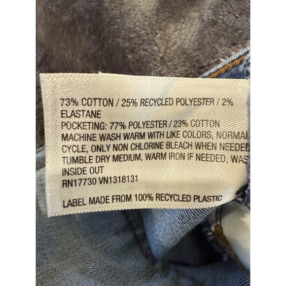 Universal Thread High Rise Skinny Jeans Womens 12 31R Blue Stretch Denim Classic - Picture 9 of 12